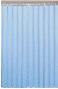 Aqualine Sprchový závěs 180x180cm, vinyl, modrá