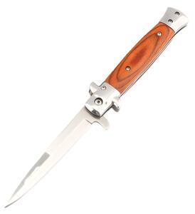 Gaira® Nůž vystřelovací N353, Barva hnědá