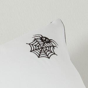 Povlak na polštář Veba GEON bavlněný satén s výpustkou a výšivkou Pavouk bílá Velikost: 40x40 cm