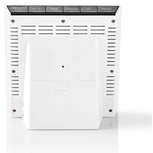 Nedis WEST404BK - Meteostanice s barevným LCD displejem 230V/3xAAA + 2xAA černá