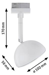 Paulmann URail Hemi LED bodovka 3 000K bílá
