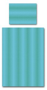Povlečení Veba GEON Harmony kosočtverce modrá Velikost: 140x220 cm + 70x90 cm