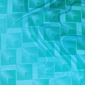 Povlečení Veba GEON Harmony kosočtverce modrá Velikost: 140x200 cm + 70x90 cm