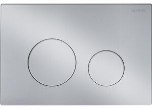 Oltens Lule splachovací tlačítko pro WC matný chrom 57102200