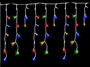 Venkovní LED vánoční závěs - různobarevná, 20m, 1000 LED