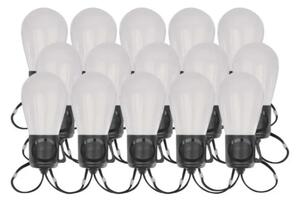 Emos LED světelný párty/vánoční řetěz 15× hruška, 15 m, venkovní i vnitřní, RGBIC WiFi