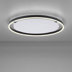 Stropní svítidlo tmavě šedé 58,8 cm včetně LED 3-stupňově stmívatelné - Zlatan
