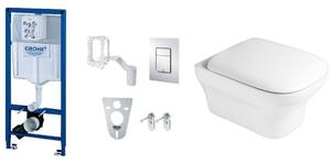 Sada podomítkový WC modul Grohe Rapid SL 38827000, záchodová mísa Oltens Gulfoss 42003000, 45105000