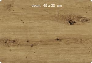 Světelné hodiny "Mapa světa" 42x42cm provedení povrchu: dub B
