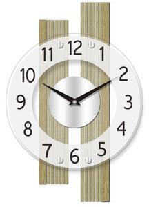 Designové nástěnné hodiny 5875 AMS řízené rádiovým signálem 41cm