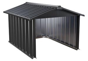 Juskys Garáž pro robotickou sekačku 98x89x63 cm - antracit