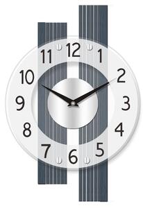 Designové nástěnné hodiny 5876 AMS řízené rádiovým signálem 41cm