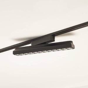 Lindby LED pásek 48 V Lumaro, černý, 24 bodů, stmívatelný