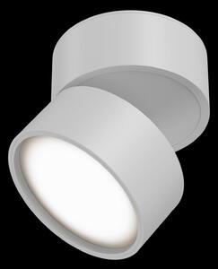 Maytoni Moderní stropní LED svítidlo ONDA, 12W, ⌀ 8,5 cm Barva: Bílá, Teplota světla: 3000K - teplá bílá