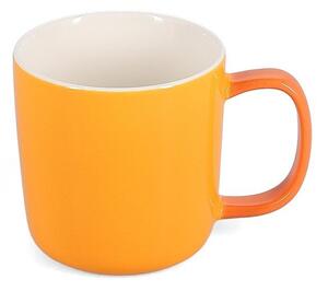 Oranžový hrnek z kostního porcelánu 370 ml Mae – ONA