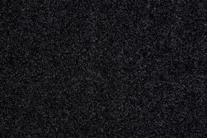 Spoltex koberce Liberec AKCE: 120x70 cm Metrážový koberec Rambo 15 černý, zátěžový - Bez obšití cm
