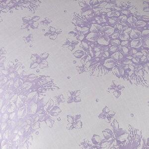Povlečení Veba DIAMANT Malá hortenzie fialová Velikost: 140x200 cm + 70x90 cm