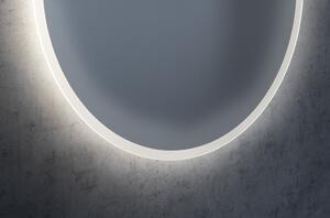 Sapho, MINOX oválné LED podsvícené zrcadlo 50x100cm