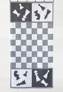 Plážová osuška Veba ZOE Šachovnice Velikost: 70x140 cm
