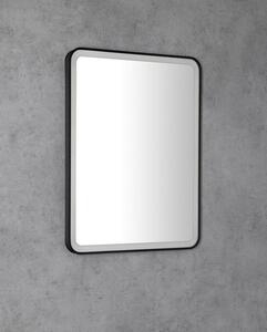 VENERO zrcadlo s LED osvětlením 60x80cm, černá