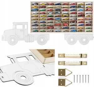 Matchbox/Hot Wheels Pruinová Police – dřevo – Od Výrobce – Hit