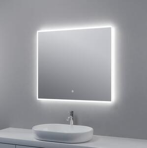 Zrcadlo s LED po obvodu, 80 x 70 cm