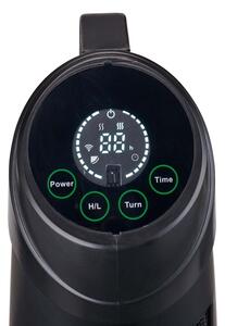 Nedis HTPA21BKW - Venkovní topné těleso SmartLife 600/1200W/230V Wi-Fi Tuya IP24