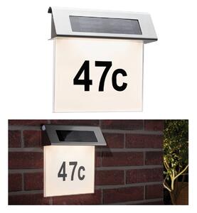 Paulmann solární osvětlení čísla domu s LED, IP44