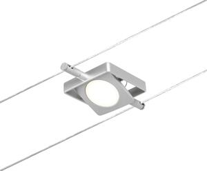 Paulmann 94421 CorDuo MacLED, spot lankového systému 4,5W 3000K matný chrom/chrom
