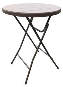 TENTino Bistro stůl koktejlový průměr 80 cm - IMITACE DŘEVA BSTL80D