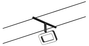 Paulmann 94486 CorDuo Frame, spot lankového systému 4,8W 3000K, černá/chrom