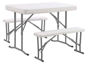 TENTino Skládací piknik set (stůl + 2x lavice)