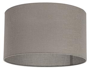 Stínidlo lampy taupe bavlna 35/35/20