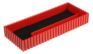 Plastová krabička na posuvné měřidlo 35-250x100 mm, červená