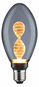 PAULMANN Inner Glow Edition LED žárovka Helix E27 230V 3,5W 1800K kouřové sklo