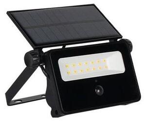 LED Solární reflektor se senzorem LED/10W/5,5V IP65