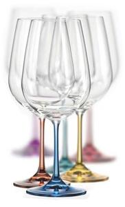 Bohemia Crystal Sklenice na červené víno Spectrum 550 ml (set po 6 ks)