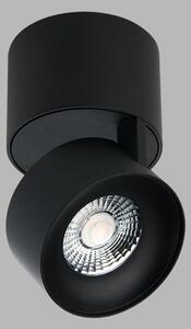 LED2 11508233 Klip On, černá stropní bodovka, 11W LED 2700K, výška 9,8cm