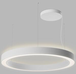 LED2 3276571DT Saturn Slim 2 P/N-Z 100, závěsné kruhové svítidlo, 80+40W LED 2700K/3000K/4000K,TRIAK, bílé, prům. 100cm