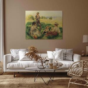 Reprodukce obrazu Paysage a Berneval avec personnages