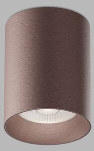 LED2 1480428 Tiny II M, hnědé stropní svítidlo, 8W 2700K, Ø 7,5cm, výška 9,5cm
