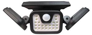 LED Solární reflektor se senzorem LED/15W/3,7V 2400 mAh IP54 4500K