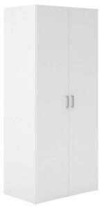 ŠATNÍ SKŘÍŇ, bílá, 77,6/175,4/49,5 cm MID.YOU, Online Only