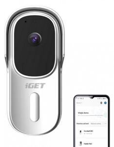 Videozvonek se senzorem pohybu Full HD 1080p 5200 mAh IP65 Wi-Fi Tuya bílá