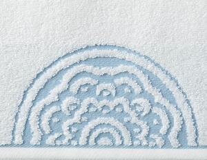 Ručník Veba TERRY Grazia bílo-modrá Velikost: 70x140 cm