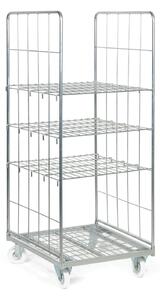 Rollkontejner, 3 police, 1660 x 710 x 810 mm