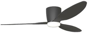 Azzardo AZ4448 stropní ventilátor se světlem VENETI BK/BK