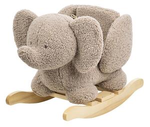 Nattou - Houpačka TEDDY slon hnědá