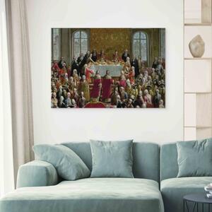Reprodukce obrazu Korunovační hostina Josefa II