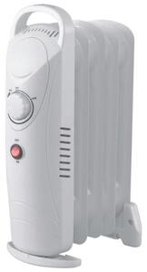Malý olejový radiátor, 500W, termostat, 5 žeber